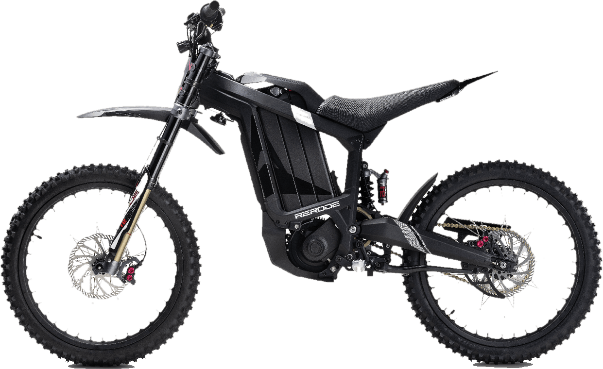 Rerode R1 electric dirt bike in black